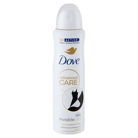 Dove advanced Care invisible dry white freesia & violet flower scent anti-perspirant	150 ml